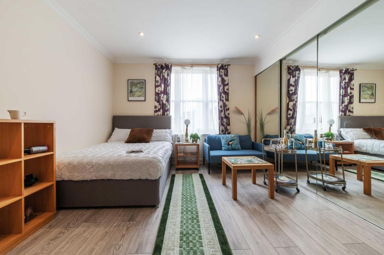 Elegant Art Deco Whole Apartment - 2Mins To Hyde Park, 8Mins To Bayswater, Nottinghill, Paddington London Luaran gambar