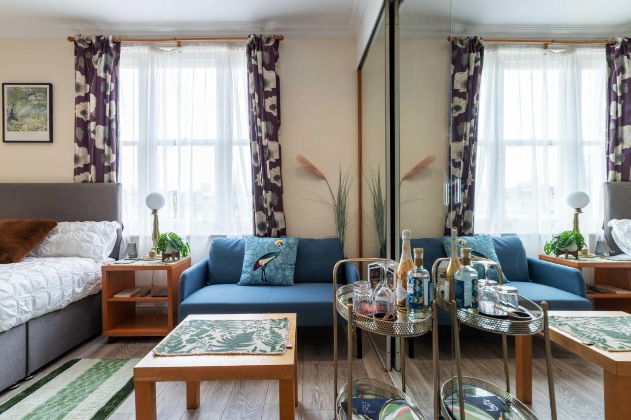 Elegant Art Deco Whole Apartment - 2Mins To Hyde Park, 8Mins To Bayswater, Nottinghill, Paddington London Luaran gambar